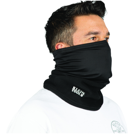 KLEIN TOOLS Neck and Face Warming Half-Band, Black 60466